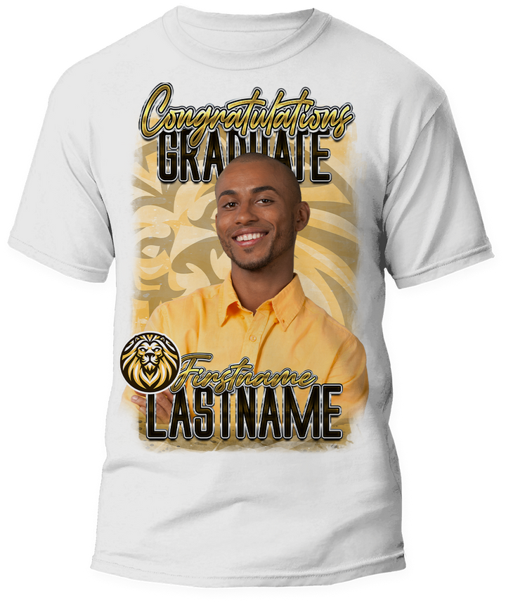 Congratulations Graduate Center Print T-Shirt