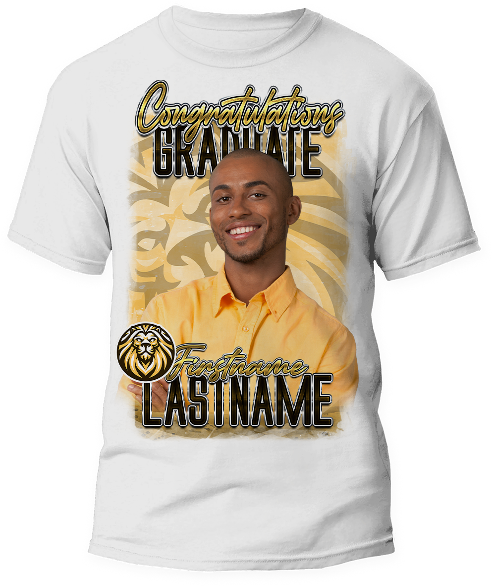 Congratulations Graduate Center Print T-Shirt