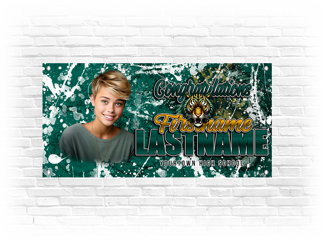 Grad Paint Splash Banner