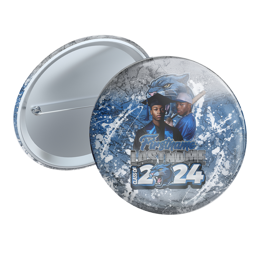 Graduation 2024 button pin