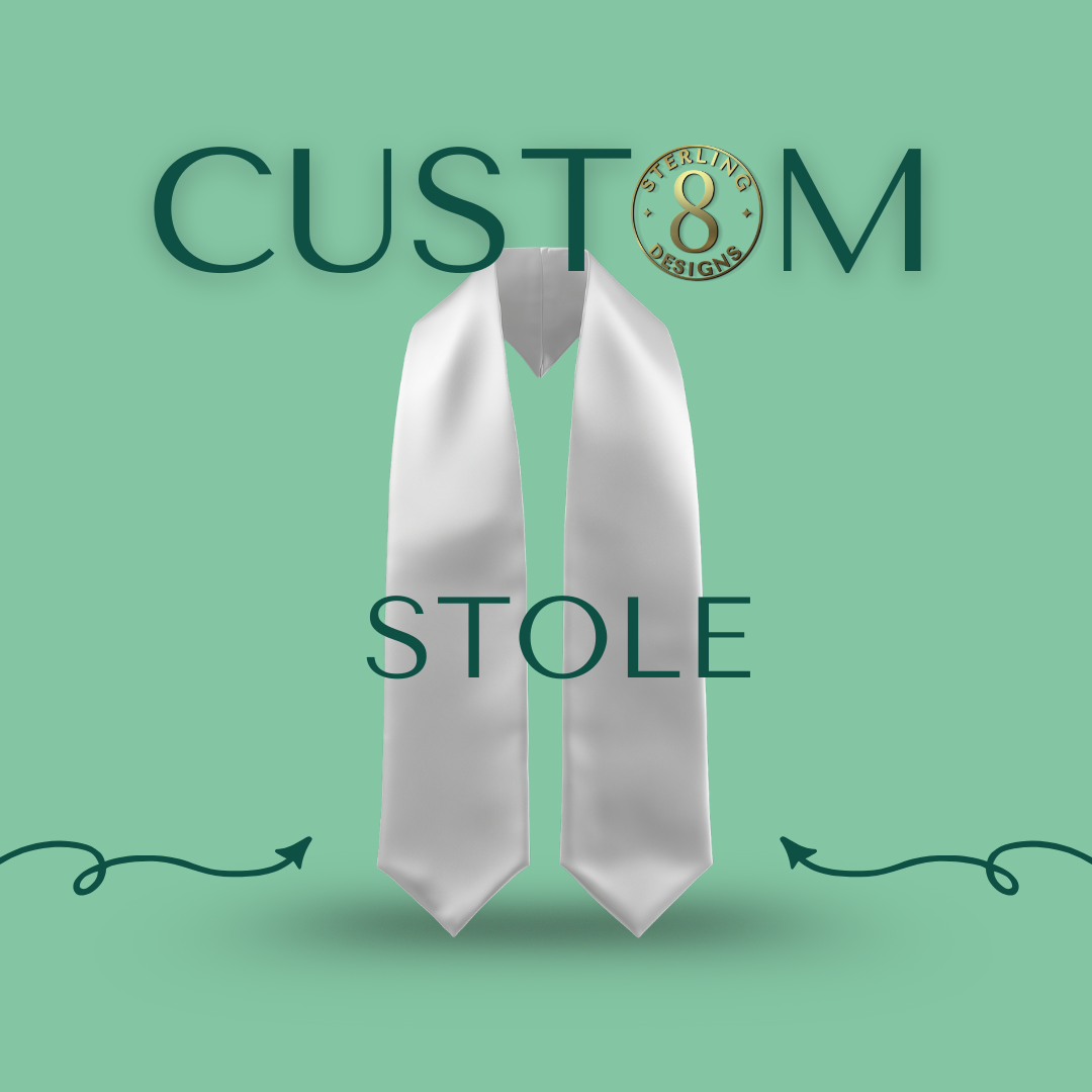 custom graduation stole