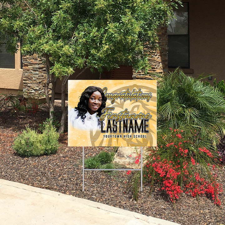 Congratulations Graduate Yard Sign