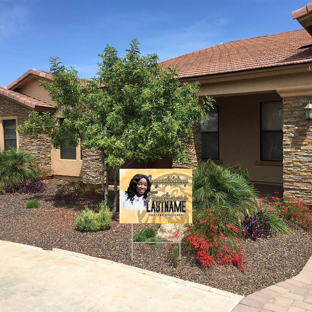 Congratulations Graduate Yard Sign